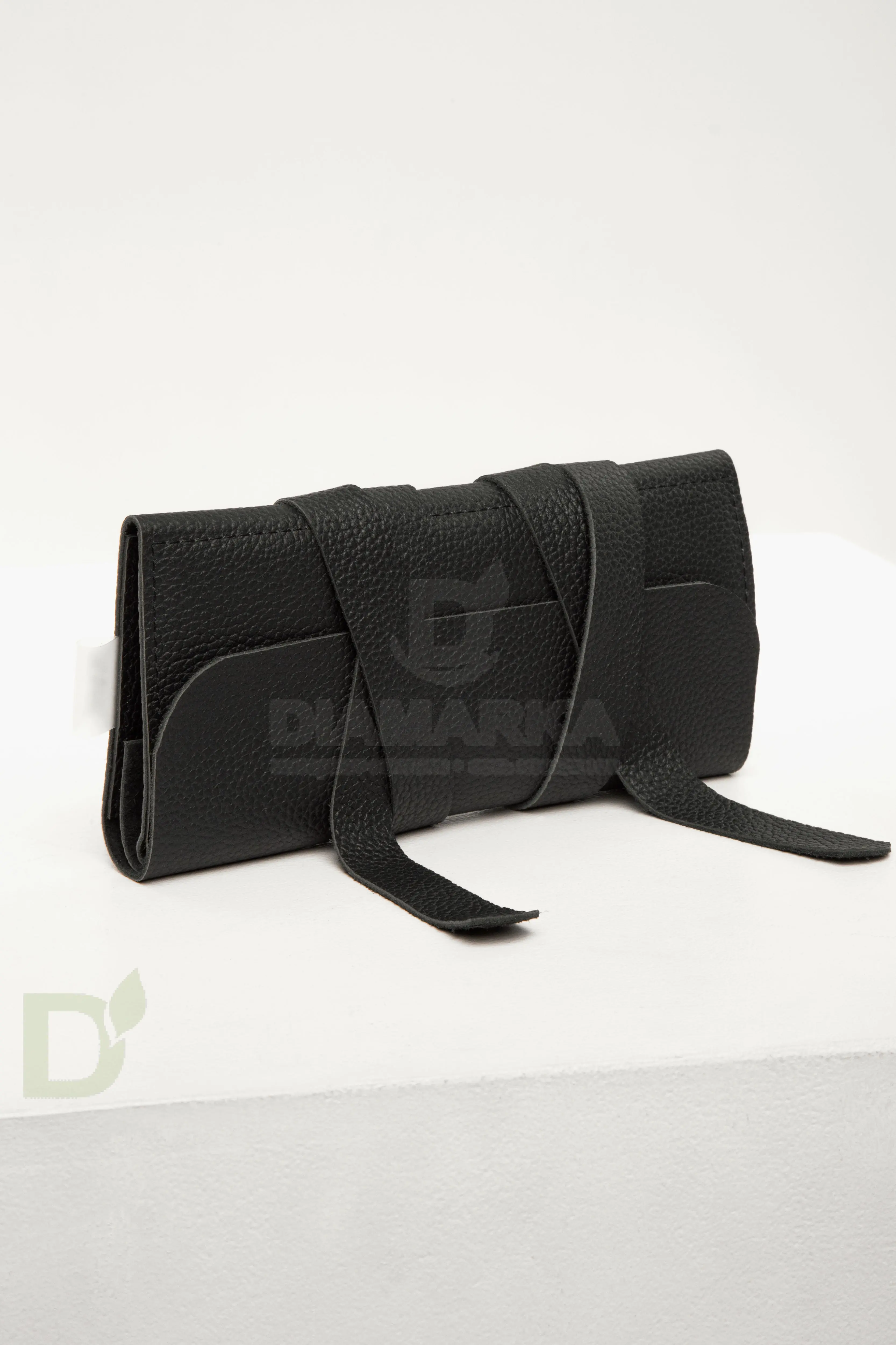 Чехол - скрутка диабетический Jaskier dia bags черный, натуральная кожа