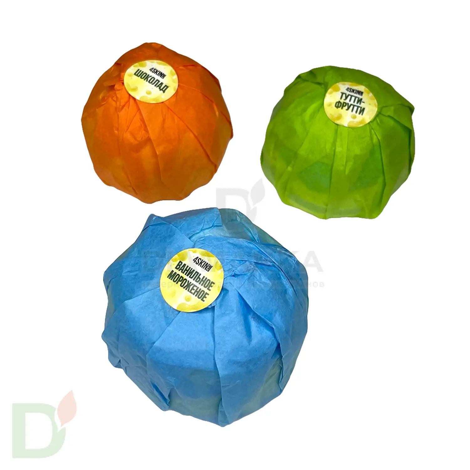 Бокс - Бомбочки для ванны детские (з шт в комплекте) в Тюмени