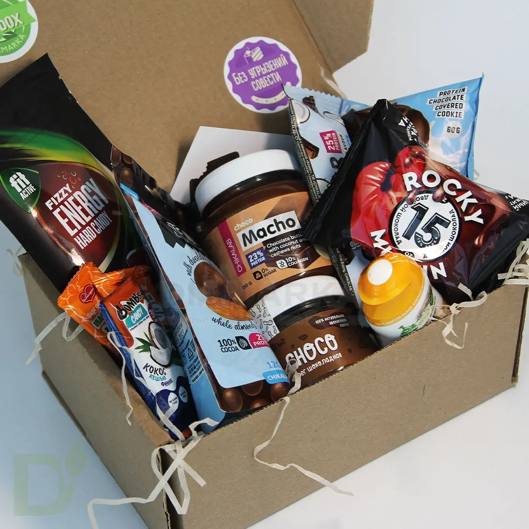 Бокс с полезными продуктами "ПП-box Без угрызений совести" в Тюмени