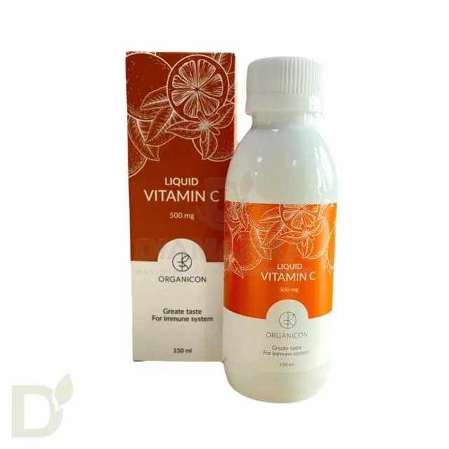Витамины Liquid ORGANICON Vitamin C 500 мг, 150мл в Тюмени