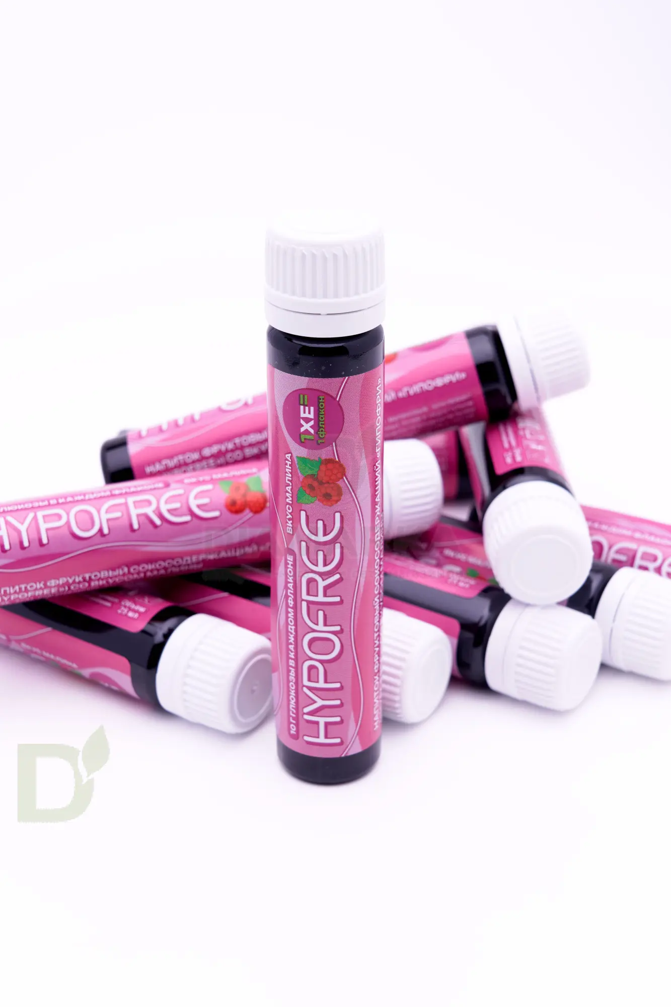 Напиток фруктовый HYPOFREE (1ХЕ) Малина, упак. 10 туб