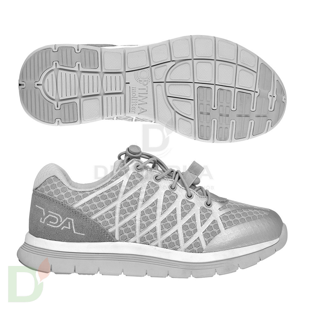 Кроссовки ортопедические Optima, серебристые