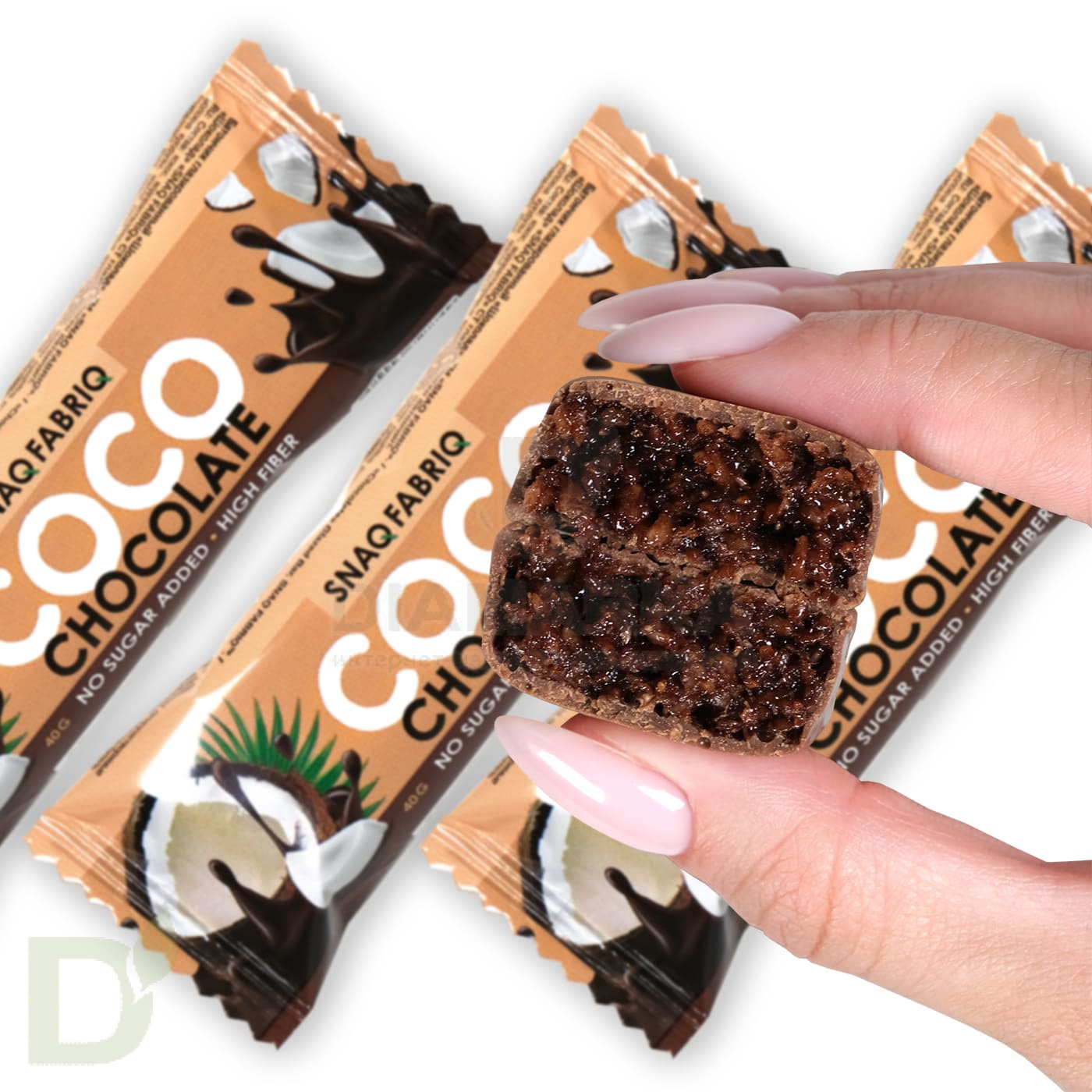 Батончик глазированный Snaq Fabriq Шоколад 40гр в Тюмени