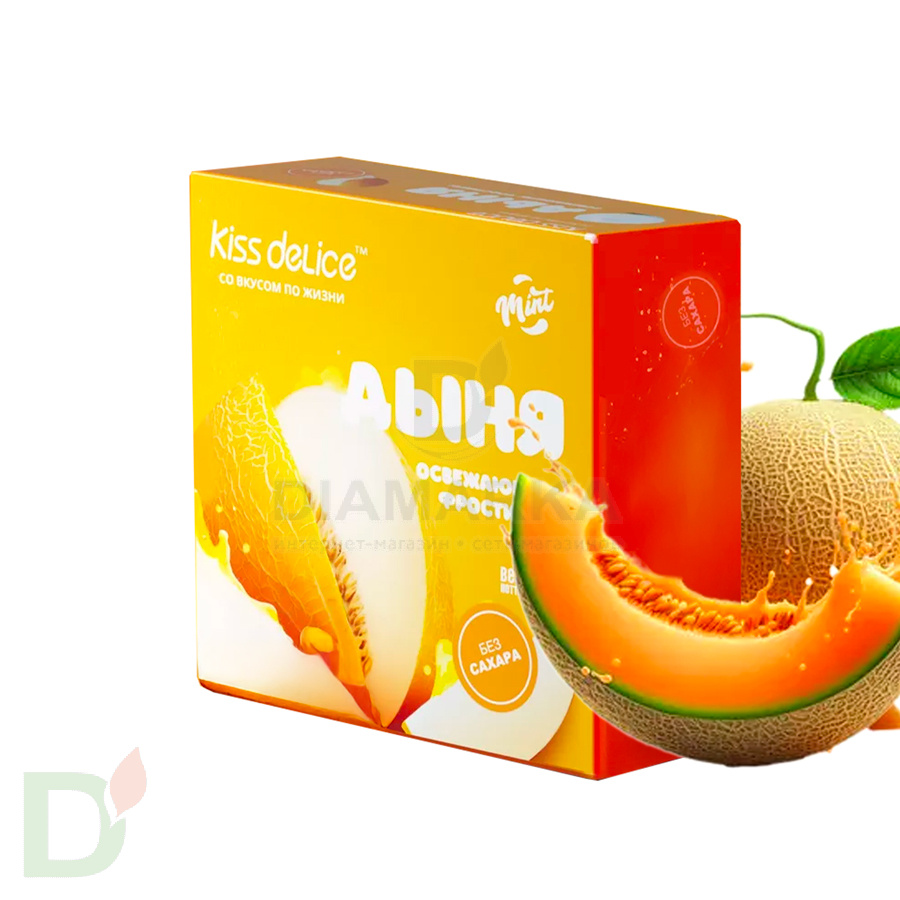 Леденцы освежающие Kiss Delice, Дыня, 50гр
