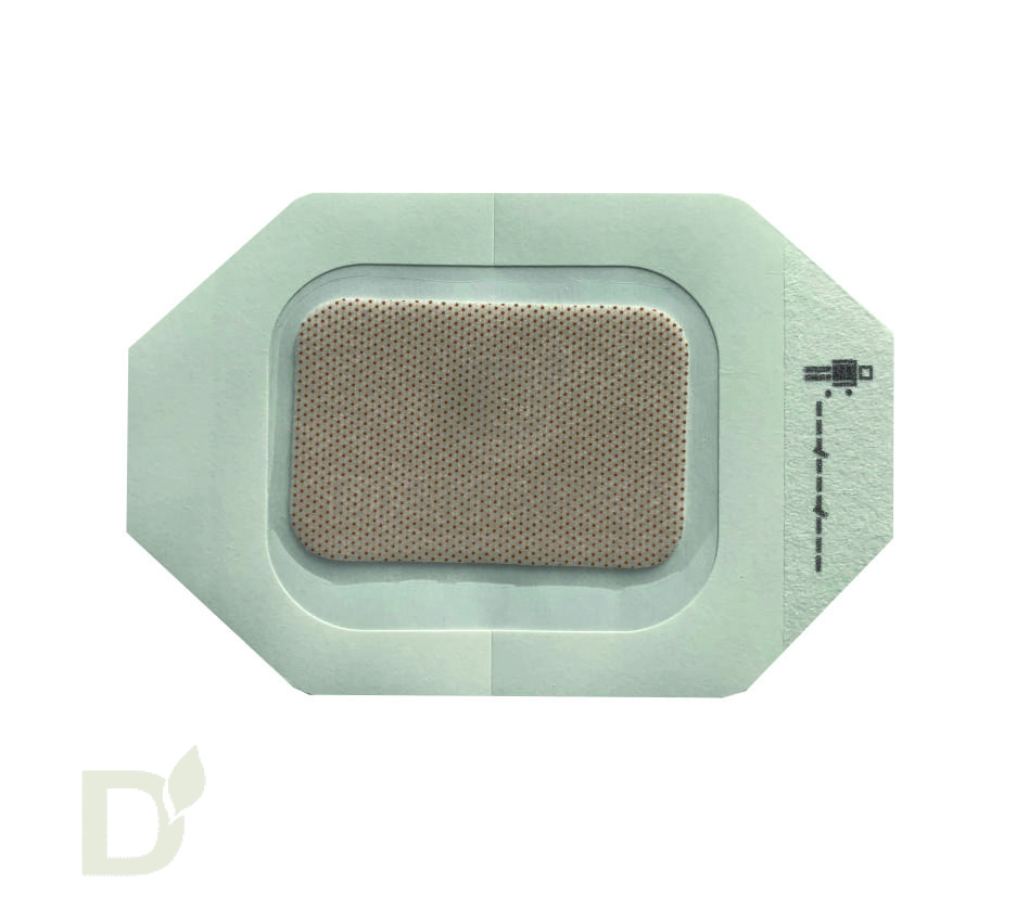 Пластырь прозрачный плёночный Круофрейм Медитек с подушечкой, 6x7см