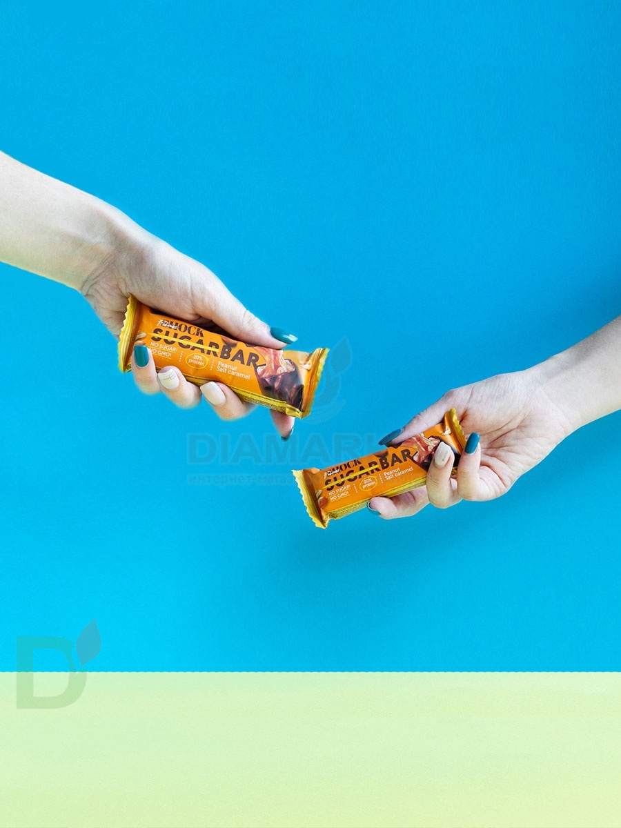 Батончик протеиновый FitnesShock Кокос 50гр. в Тюмени