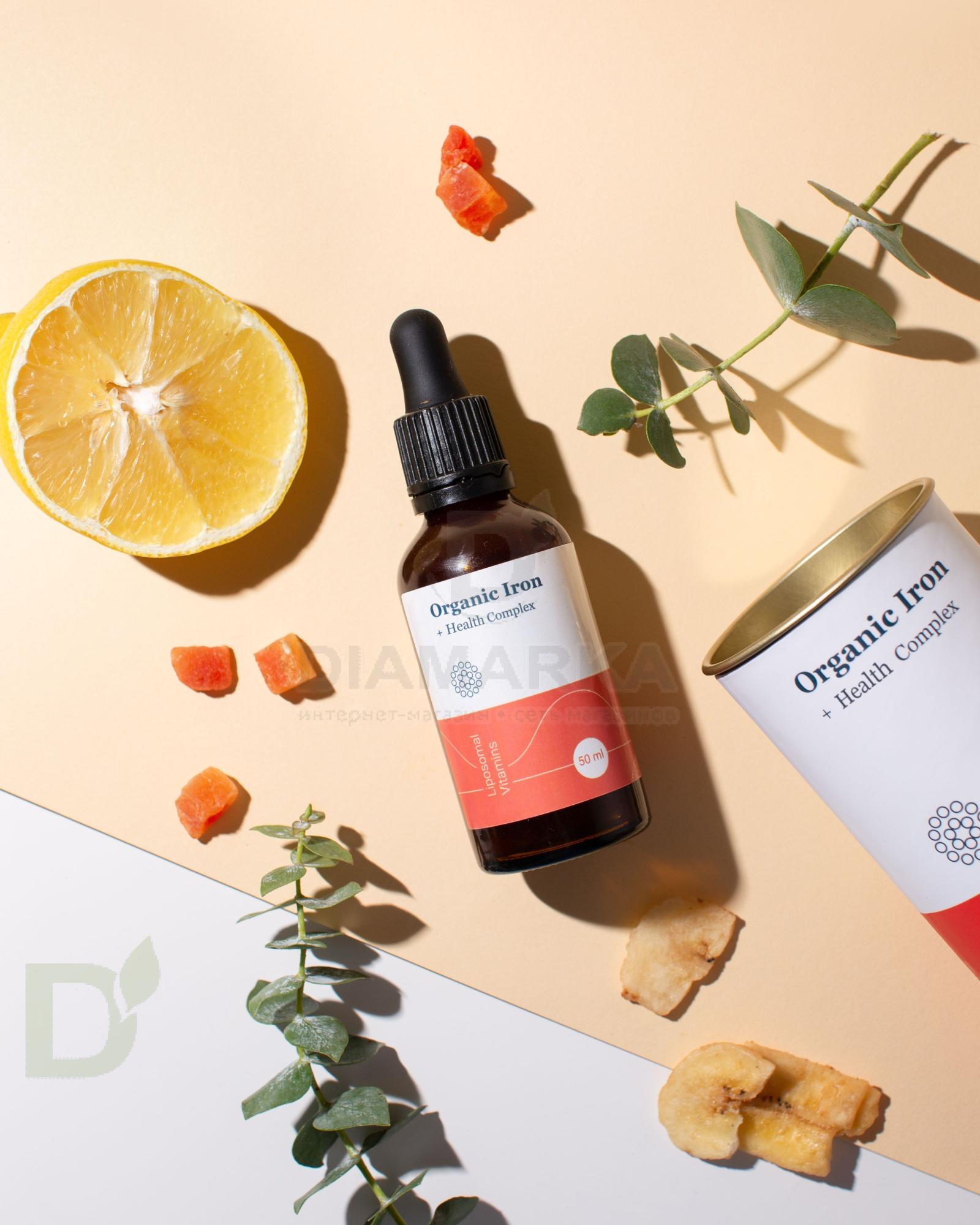 Витамины Liposomal Vitamins ORGANIC IRON 50мл флакон в Тюмени