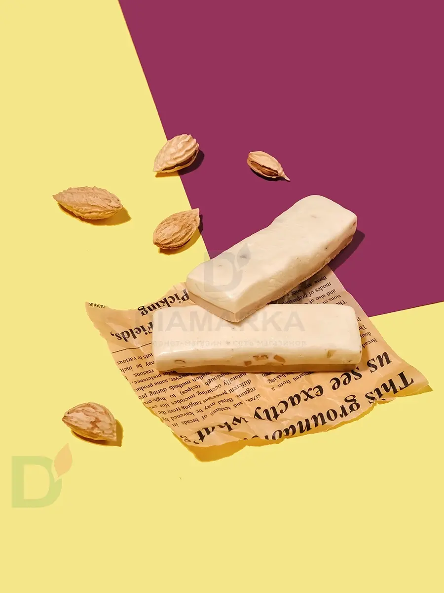 Батончик протеиновый FitnesShock Карамельный мусс с миндалем 40гр. в Тюмени