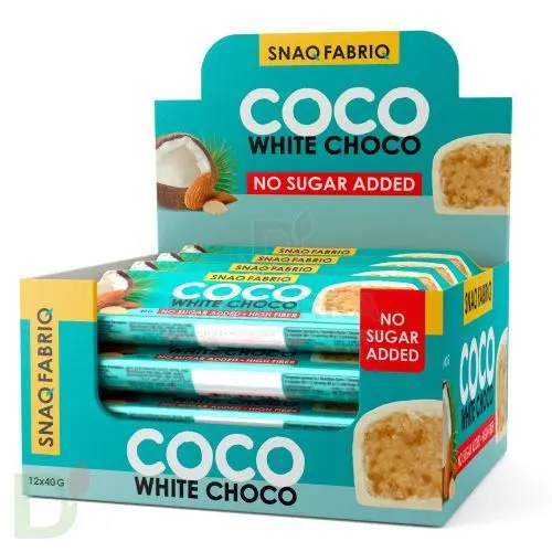 Батончик Snaq Fabriq глазированный Кокосово-миндальный десерт 40гр* в Тюмени