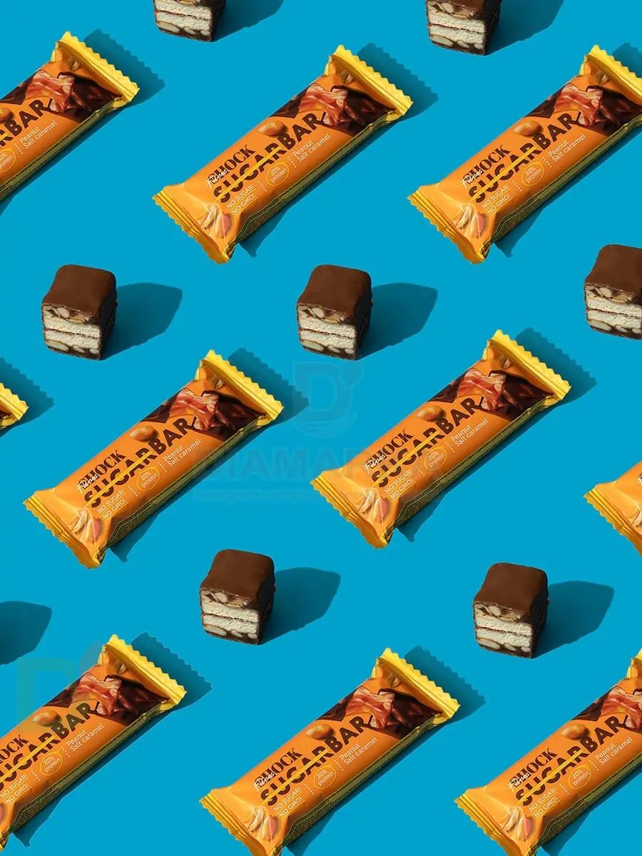 Батончик протеиновый FitnesShock Соленая карамель-Арахис 50гр. в Тюмени