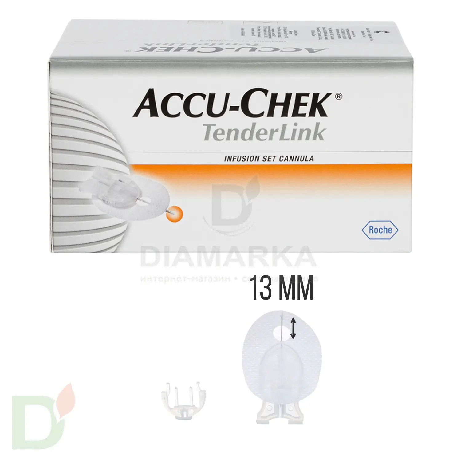 Акку-Чек ТендерЛинк, игла 13 мм, 1 шт. в Тюмени
