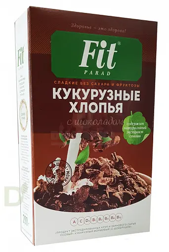 Хлопья кукурузные с шоколадом 200г