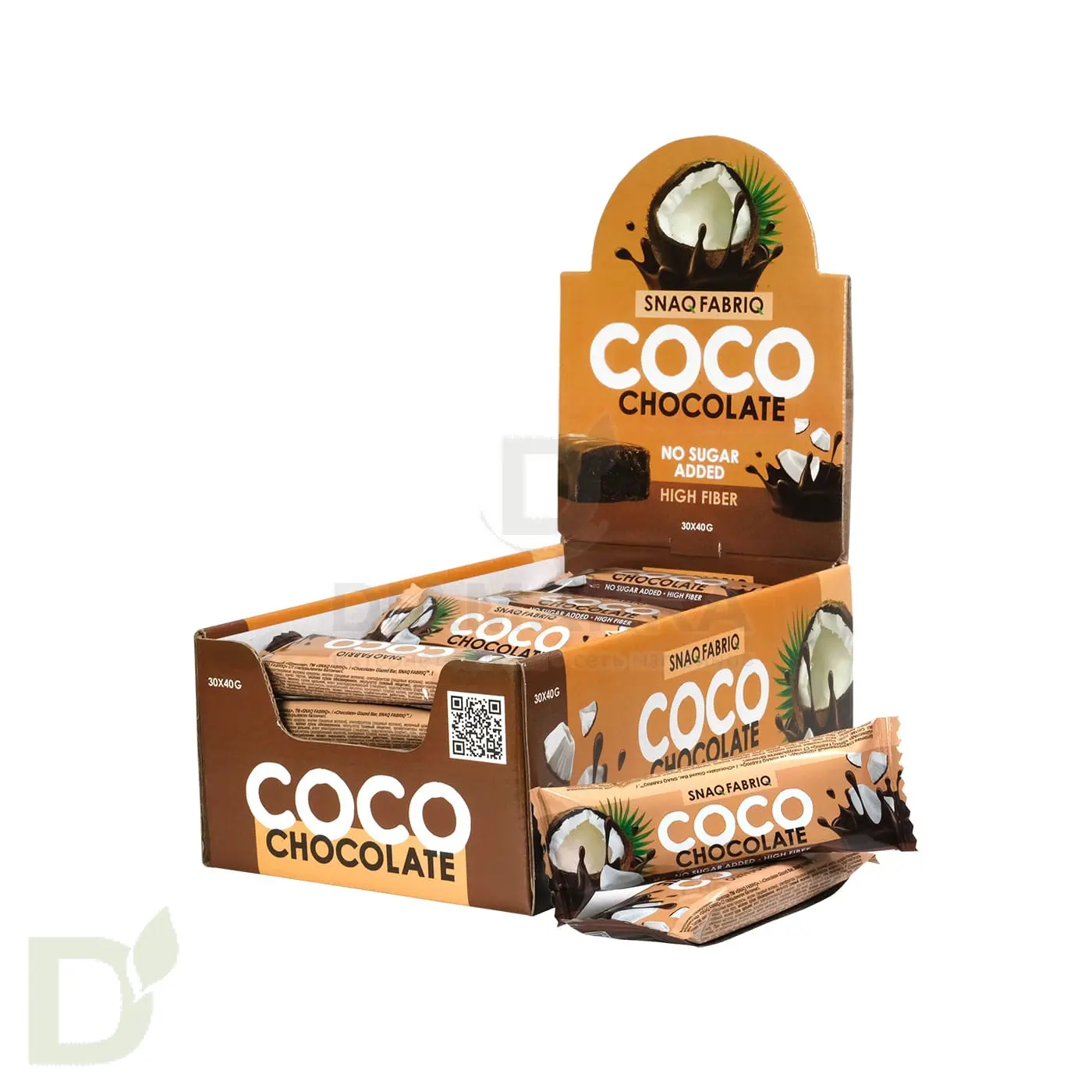 Батончик глазированный Snaq Fabriq Шоколад 40гр в Тюмени