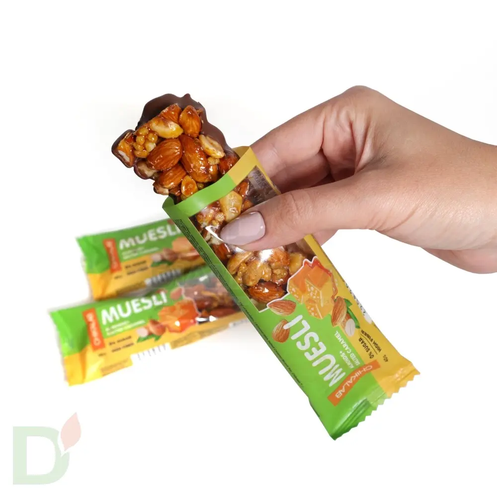 Батончик мюсли CHIKALAB миндальный с соленой карамелью 40 гр. в Тюмени