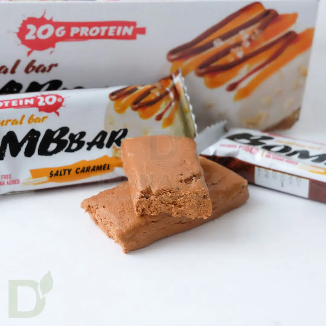 Батончик BOMBBAR Соленая карамель 60 гр. в Тюмени