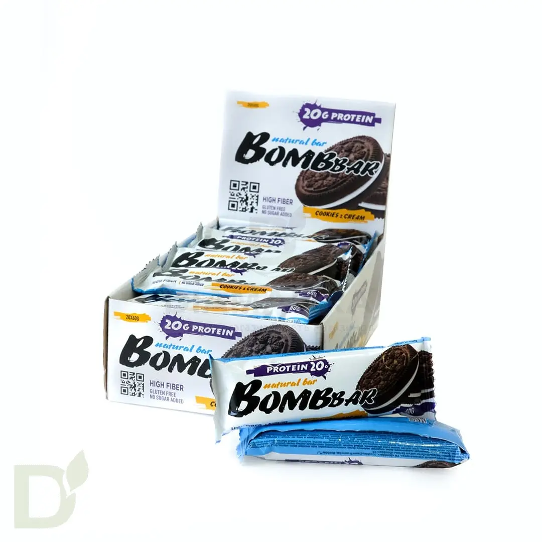 Батончик BOMBBAR Печенье с кремом 60 гр. в Тюмени