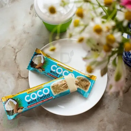 Батончик Snaq Fabriq глазированный Кокосово-миндальный десерт 40гр* в Тюмени