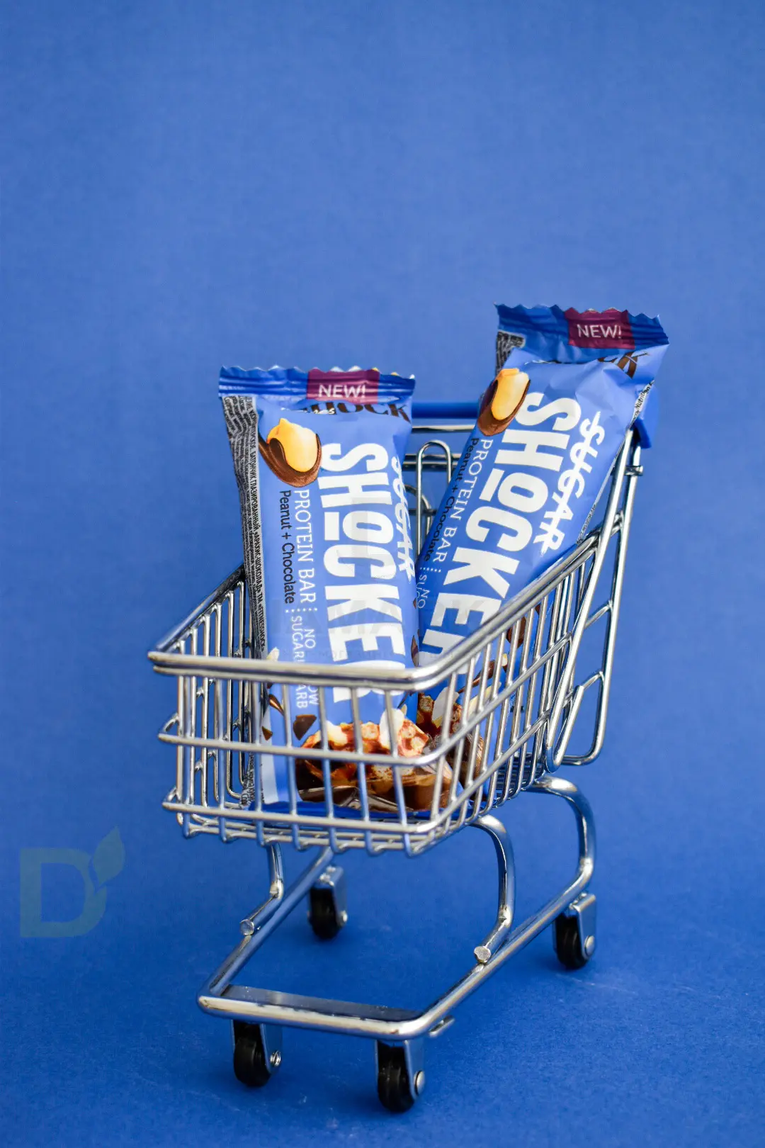 Батончик глазированный FitnesShock SHOCKER арахис-шоколад 35гр.