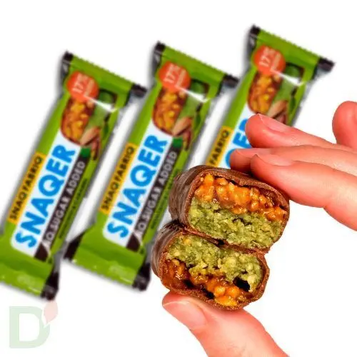 Батончик Snaq Fabriq глазированный Фисташка и карамель 50гр. в Тюмени