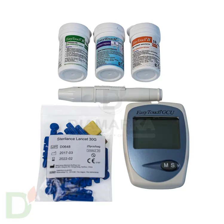 Биохимический анализатор ИзиТач (EasyTouch GCU) (глюкоза, холестерин и мочевая кислота в крови) в Тюмени